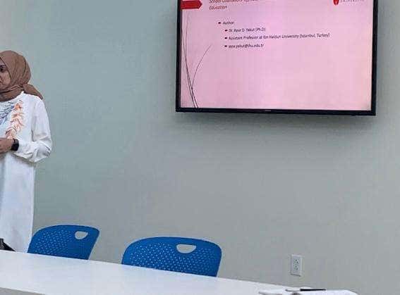 Dr. Ayse Dilsad Yakut's presentation