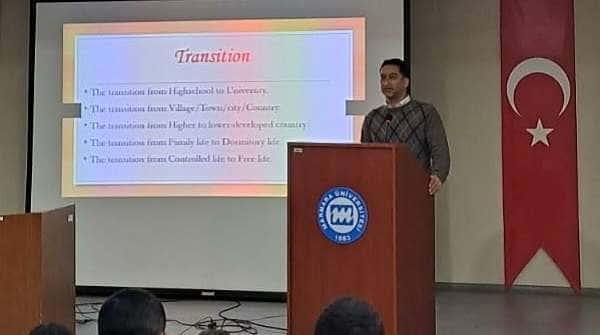 Dr. Thseen Nazir'den Marmara Üniversitesi'nde Seminer
