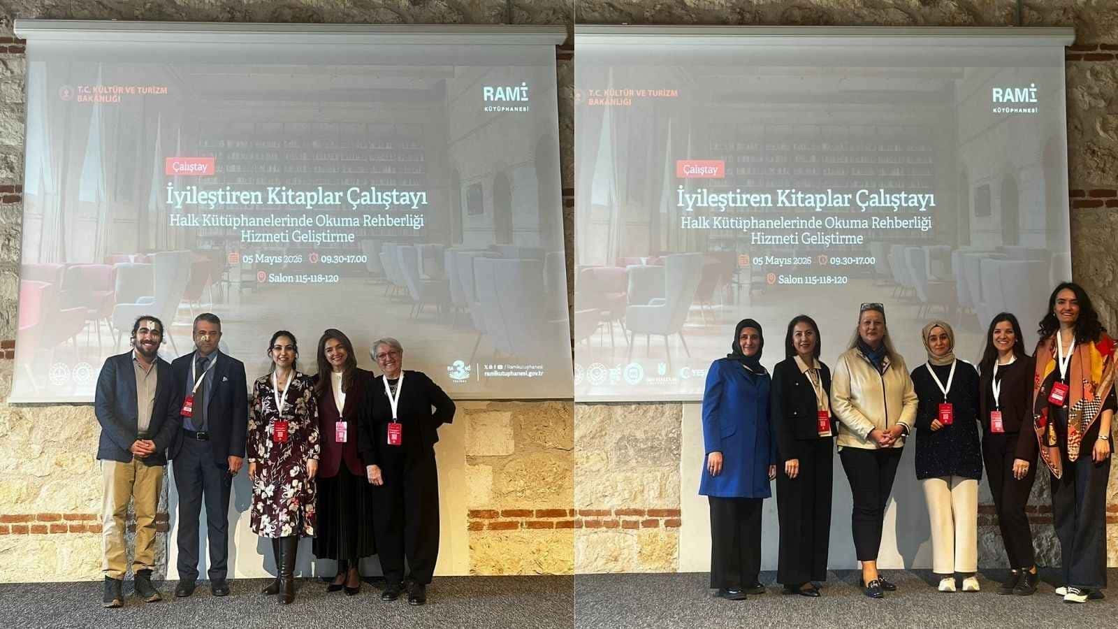 Prof. Sefa Bulut and Assist. Prof. Burcu Güngör Participated t the “Healing Books Workshop”