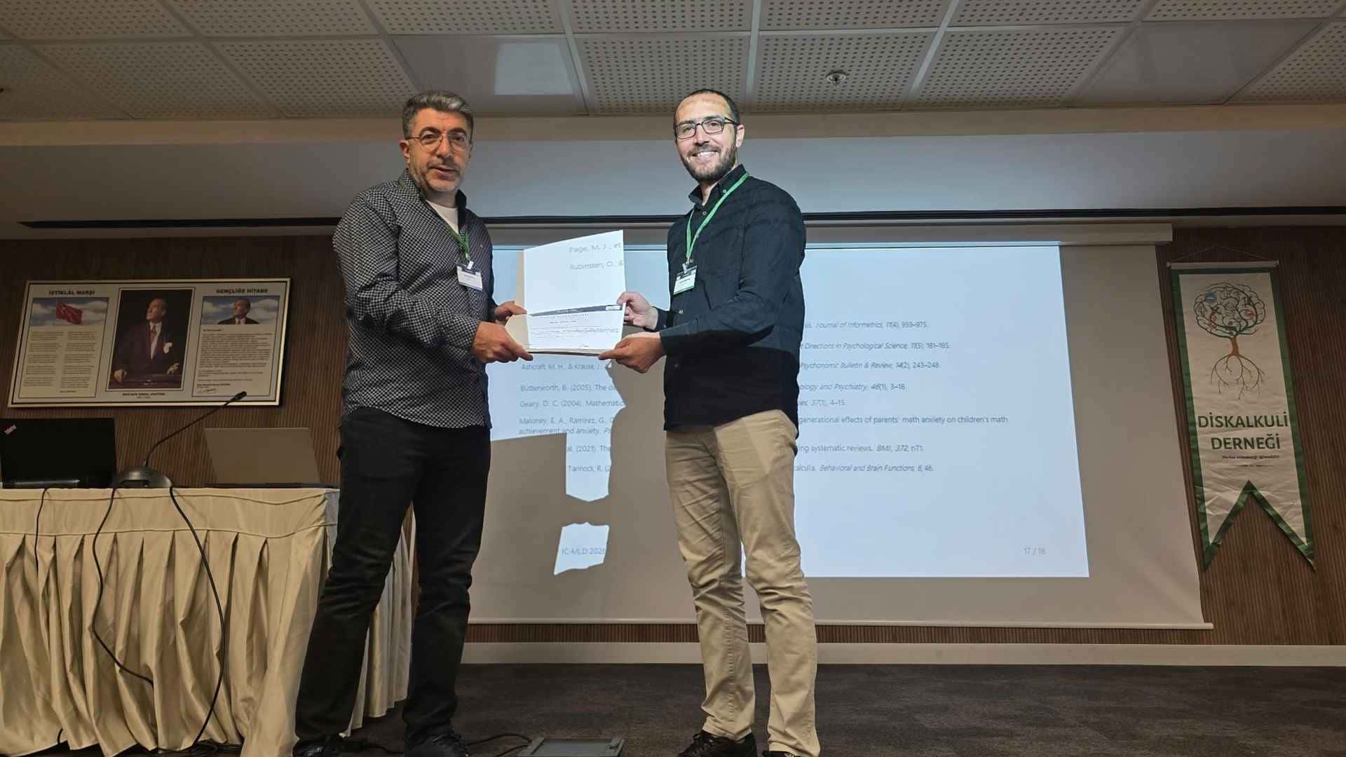 Dr. Öğr. Üyesi Aydın Söylemez, 4. Uluslararası Matematik Öğrenme Güçlüğü Kongresi'nde Bildiri Sundu